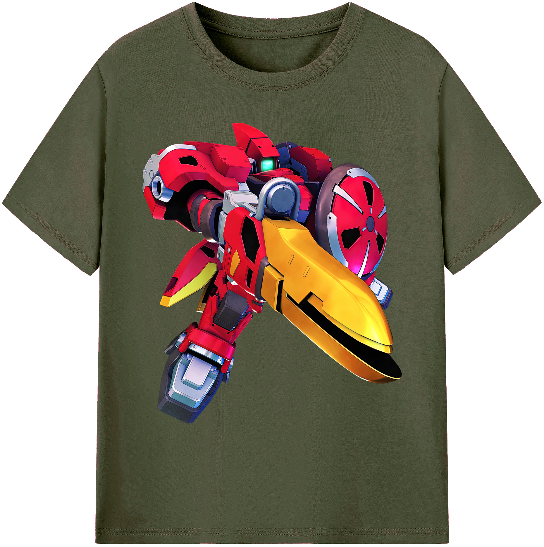 （画像用） 機動戦士ガンダム Mobile Suit Gundam 綿100％ メンズ半袖Tシャツ｜肌触りやわらか＆通気性